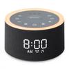 Dreamegg White Noise Machine Alarm Clock with 29 Soothing Sounds Alarm Loud and Snooze Volume Earphone Sleep Noise Stylish Digital Clock with Stepless