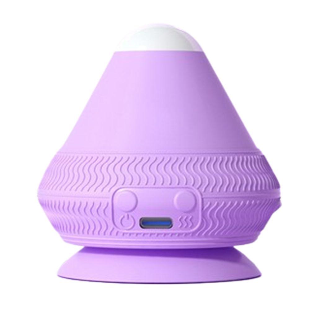 Vibrate Adsorption Type Massager Ball Electric Acupoint Massager Silicone Massage Cone  Home Use