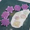 5pcs/set Mandala Lace Pattern Emboss Stamp Polymer Clay Earring Texture Soap Pottery Ceramic Impression Dotting Tools Art Hobby