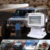 1PC 50W 60W Heighten Remote Wireless Control Led Marine Search Light for Offroad ATV SUV Truck Yacht Boat Tractors Led Spotlight