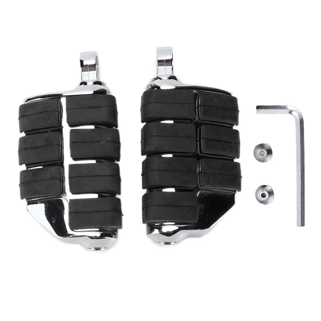 Подножки для мотоцикла, подножки из алюминиевого сплава с ЧПУ, резиновые, универсальные, замена для KawasakiChrome