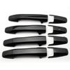8Pcs Carbon Fiber Door Handle Cover Trim Fit For Honda Civic 2006-2011 8th Gen