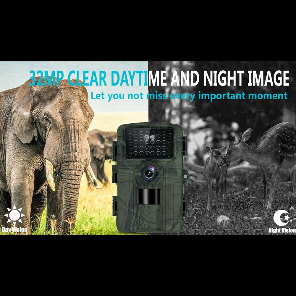 Pr5000 Wi-Fi игра охотничья тропа камера-ловушка 32mp 1080p видение камера для ночной охоты 0,3-0,6 с триггер Po ловушка камера дикой природы