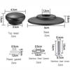 4Pack Universal Pot Lid Knob Replacement Heat Resistant Non-Slip for Home Kitchen All Types of Cookware Pan Lids