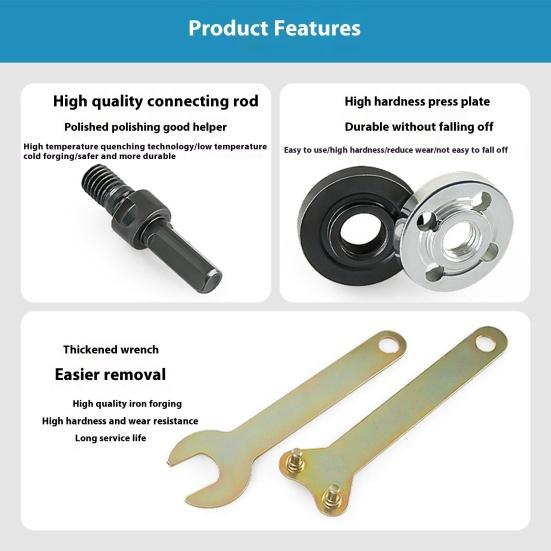 Электрическая дрель угловая шлифовальная машина шатун набор высокая твердость многофункциональный регулируемый вращающийся