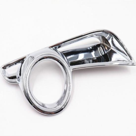 For Toyota Highlander 2017 2018 Chrome Trim Front Fog Light Cover