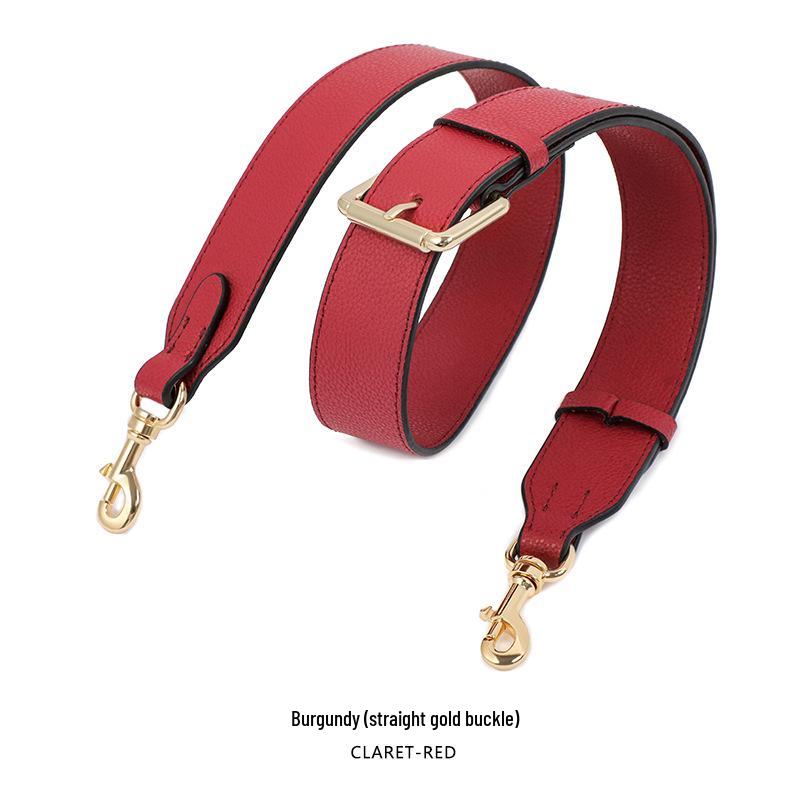 Универсальный широкий плечевой ремень из коровьей кожи с зернистой текстурой личи для сумки Dionysus (модель: MHS-A-9)