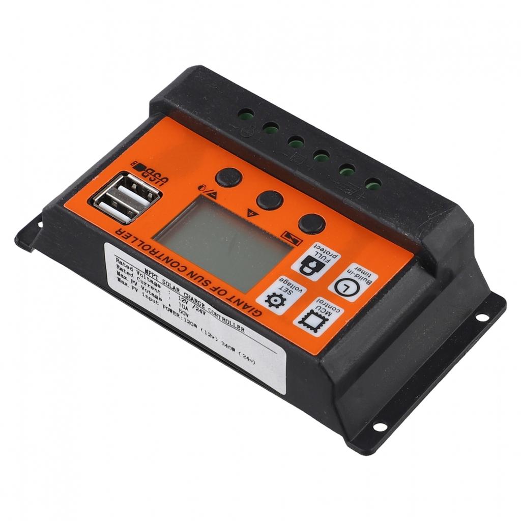 Контроллер солнечной зарядки с двумя портами USB, изысканная панель