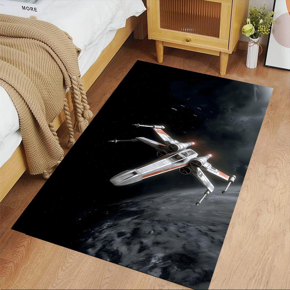 Star Wars Area Rug Design for Kitchen Entryway Hallway Dining Room Anti-slip Rug Anime Office Decor Perfect Gift for Women Men