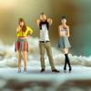 1/64 Scale Miniature Resin Figures Realistic Ornament Scenes Decor Trendy Male Female