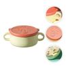 Infant Food Grinding Bowl Orange Color 1pack 4.7in Length