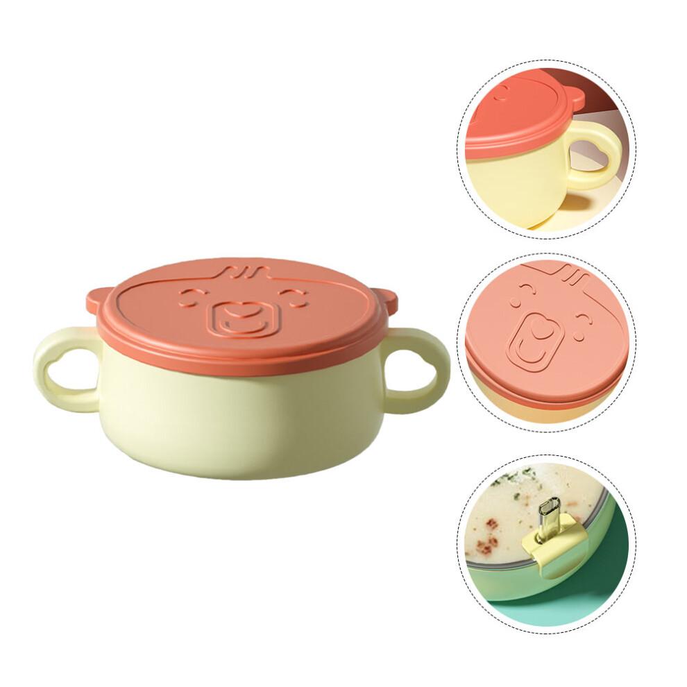 Infant Food Grinding Bowl Orange Color 1pack 4.7in Length