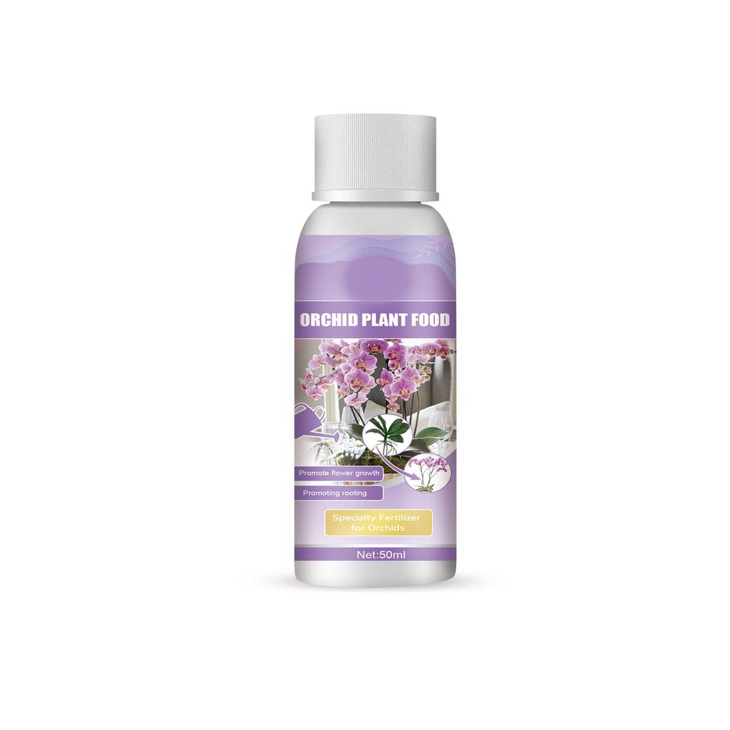 50ml Orchid Flower Fertilizer Liquid Increase Germination Rate Improve Growth for Beginner Starter Gardening Lover Gift