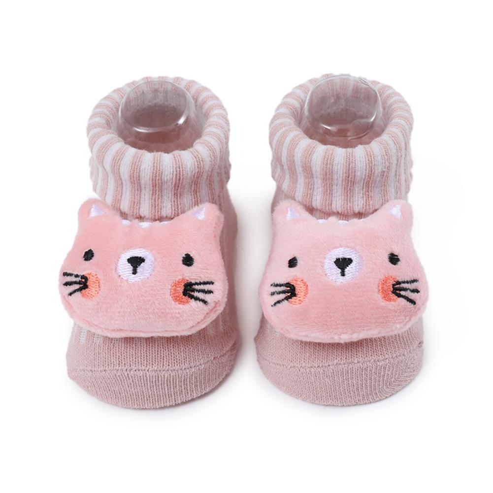 Носки для новорожденных Носки с героями мультфильмов Детские носки-лодочки для мальчиков и девочек Детские нескользящие носки Носки для малышей