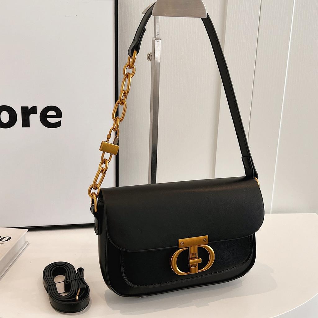 2025 new popular retro high-end niche popular women's versatile messenger bag shoulder bag tote bag