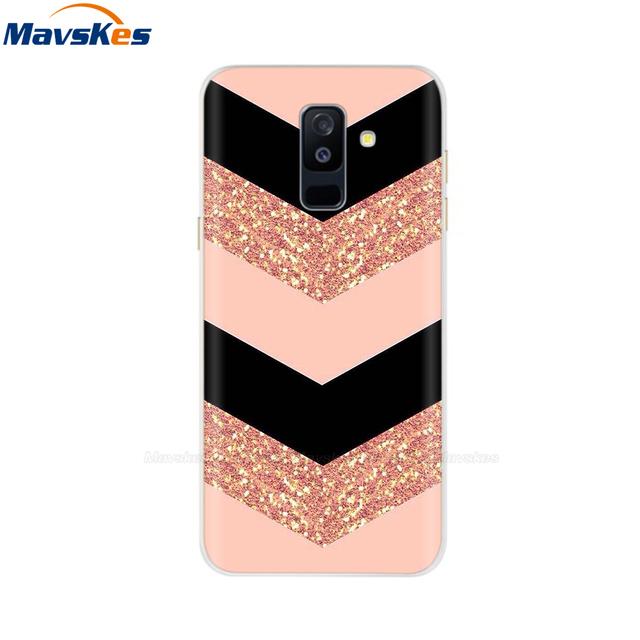 Силиконовый чехол для Samsung Galaxy A6, чехол для двух SIM-карт, Sm A600 A600f, чехол для Samsung A6 Plus A605 A605f, чехол