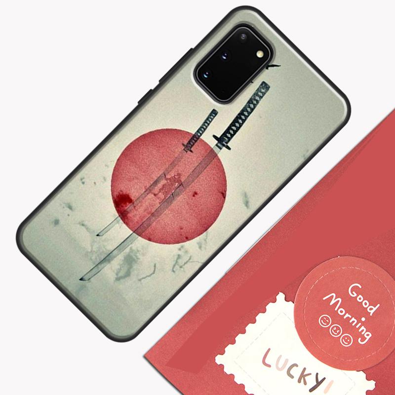 Япония Самурай Ниндзя Ронин Чехол для телефона Samsung Galaxy S25 S26 Ultra S20 S21 S22 S23 S24 Plus S9 S10 S25 FE Защитный корпус