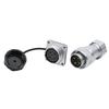 WEIPU WS24 TP/Z 2 3 4 10 12 19 Pin PCB Panel Mount Bulkhead M24 Automation Waterproof Connector Solar LED Lighting Power Adapter