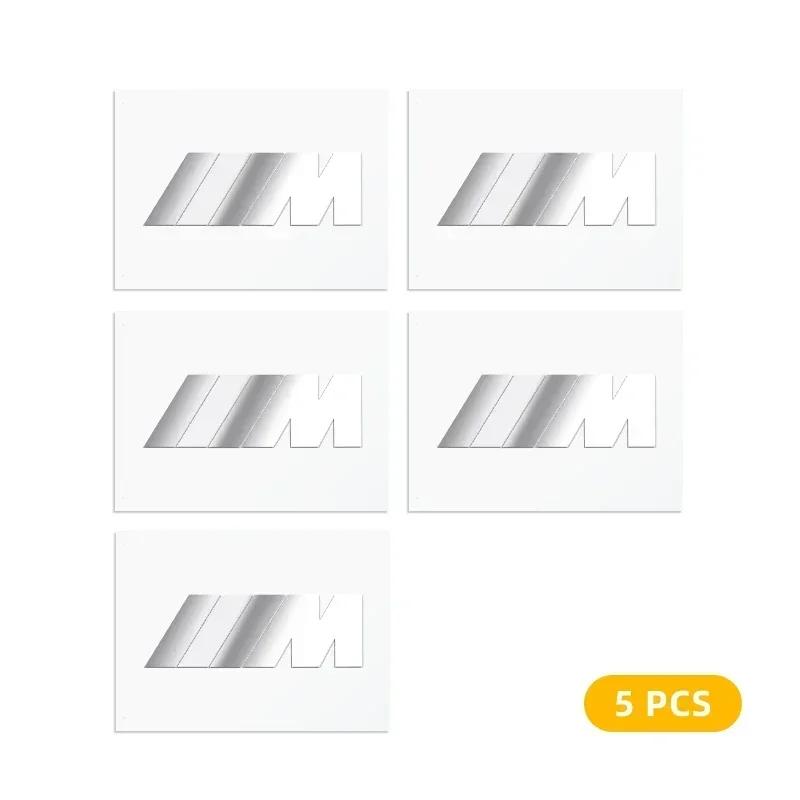 2/5/10pcs Car Door Window Lift Button Stickers For Bmw 3 2 5 Series E90 F10 E60 X3 F25 E46 F30 X5 E53 E91 M M2 M3 M5 Accessories