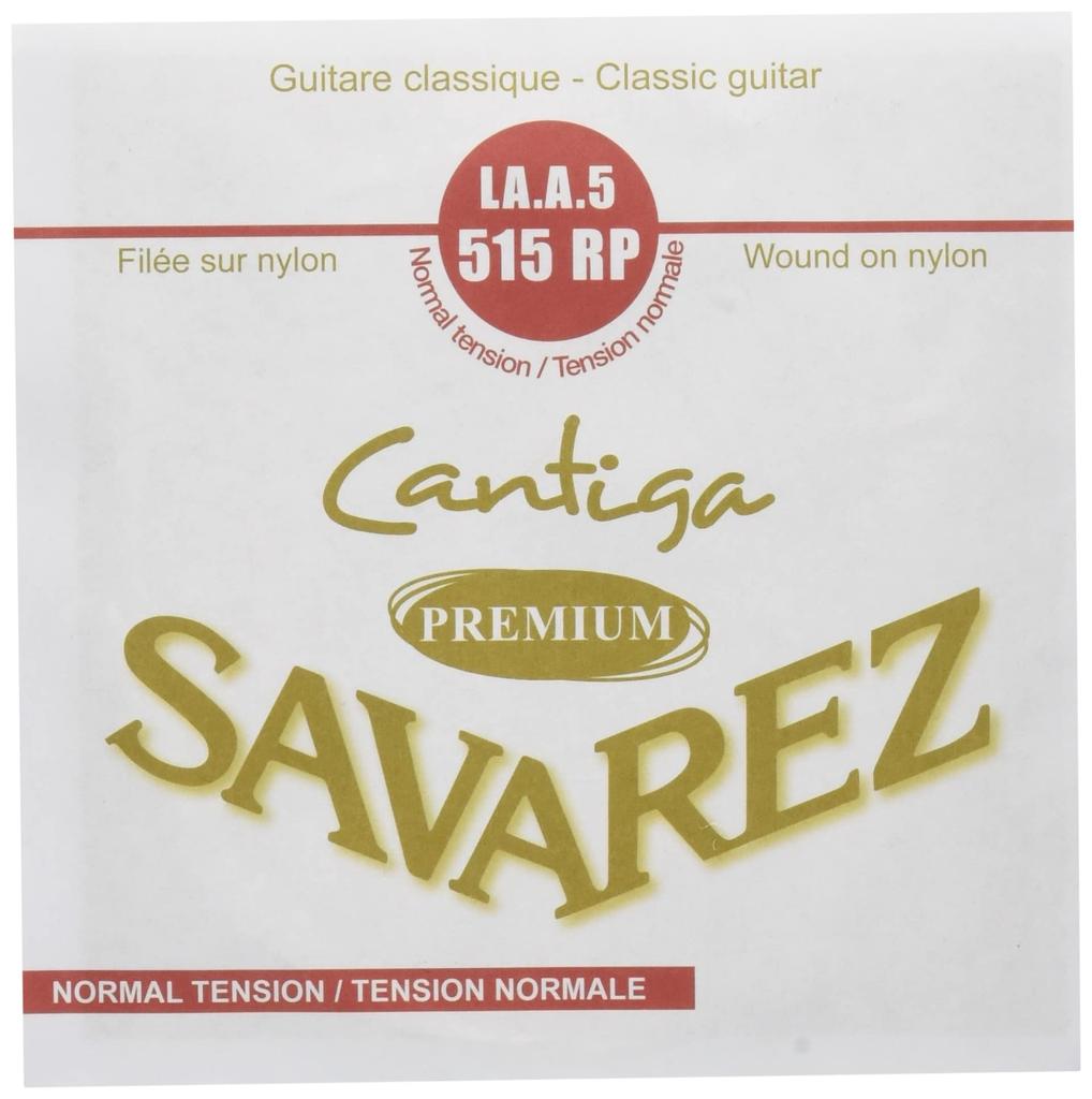 SAVAREZ Classical Guitar Strings Cantiga Premium Normal Tension 5 Strings 515RP