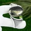 Pyrite Stone Peridot Sterling Silver Engagement Wife Handmade Pendant Jewelry