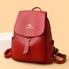 Рюкзак Новый Большой Вместимости Мягкая Кожа Универсальный Модный Женский Рюкзак Дорожный Рюкзак