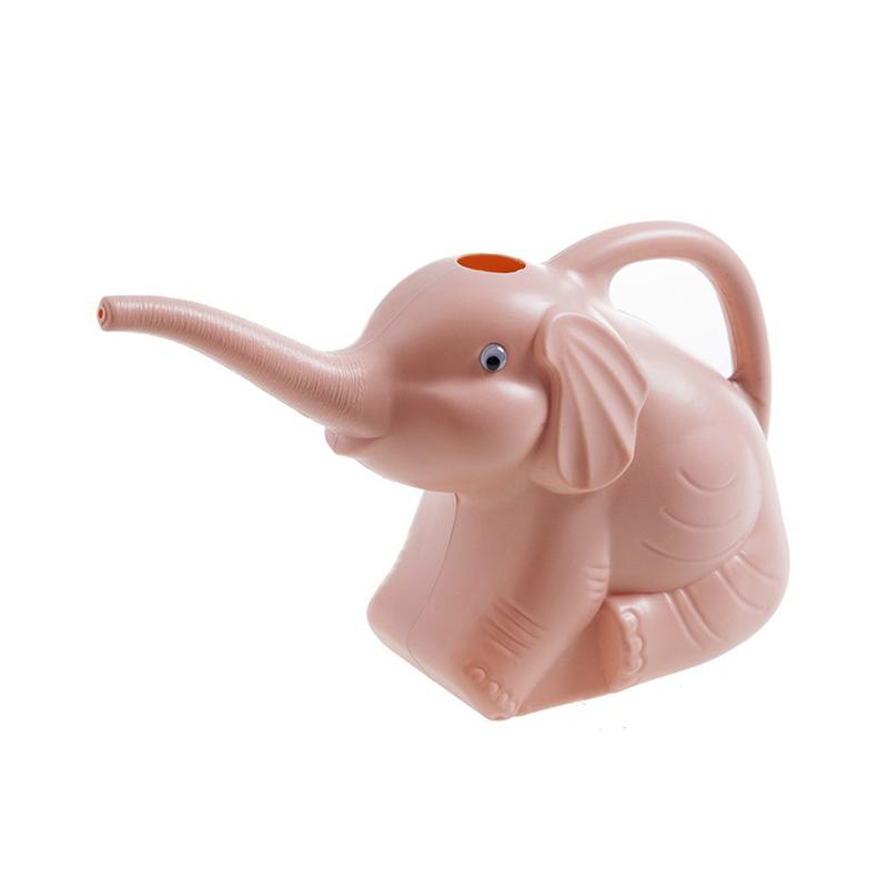 Милая пластиковая лейка в форме слона для полива растений, уличного полива, садовых инструментов и оборудования, садовых принадлежностей, домашних аксессуаров
