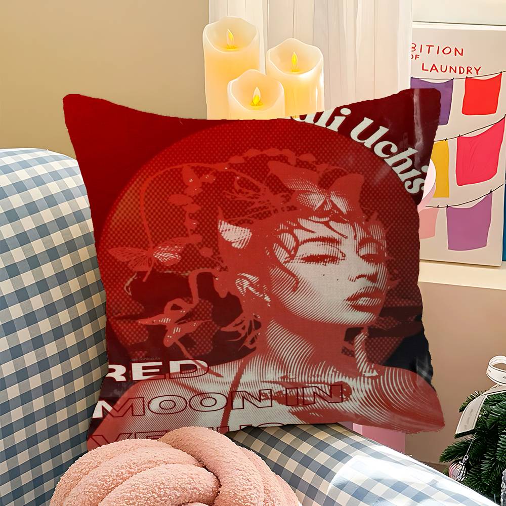 K-Kali U-Uchis Personalized picture text home decorative pillows Household Gifts 45x45cm