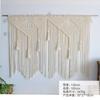 Кисточки Плетеная хлопковая веревка Полая дверная занавеска Гобелен Бахрома Фон Настенное украшение Бытовая занавеска Перегородка для фойе