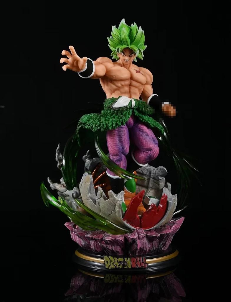 Аниме Dragon Ball Z Super Broli Super Saiyan Broly Боевая версия. GK ПВХ Фигурка Действия Статуэтка Коллекционная Модель Детские Игрушки Кукла 29 см