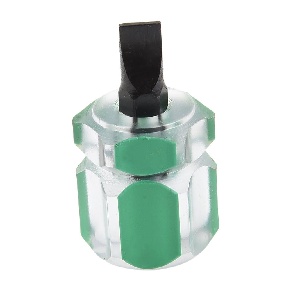 Отвертка Противоскользящая Ремонтные инструменты Маленькая с плоской головкой