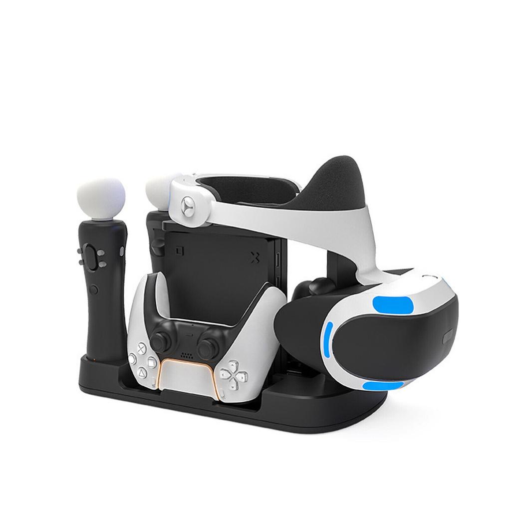 6 в 1 зарядная станция подставка для хранения аксессуаров для контроллера PS5/PSVR MOVE