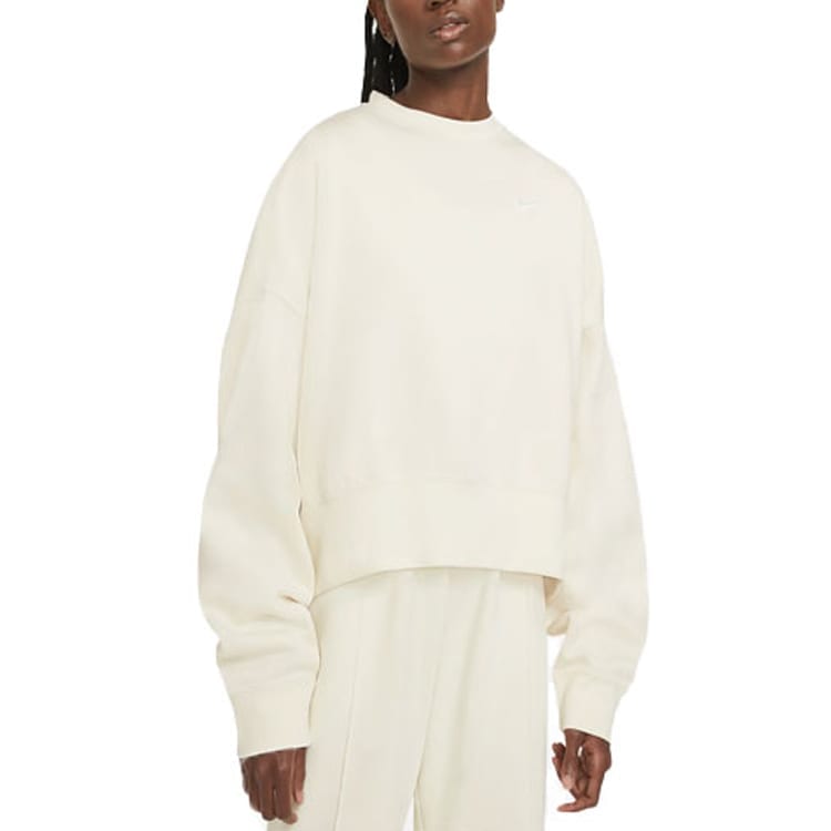 Nike Спортивная толстовка Essentials Женская Кокосовое молоко CK0169-113