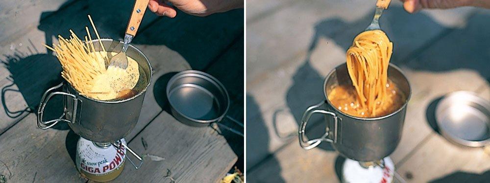 Snow Peak Cooker Aluminum Deep Trek 900ml with Storage Case Climbing Disaster Prevention SCS-008