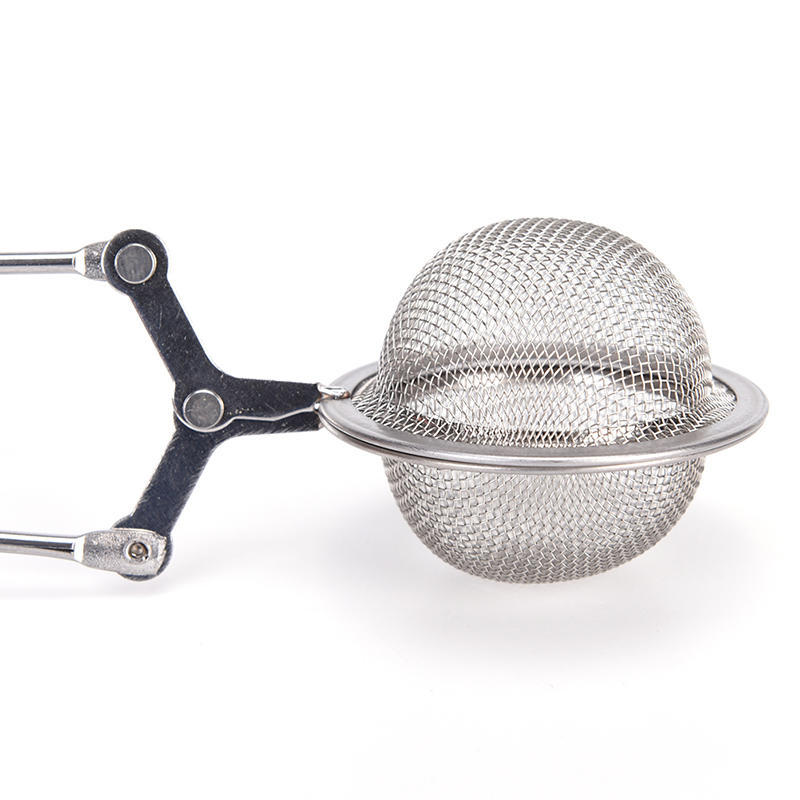 Ложка из нержавеющей стали, чайный шарик, фильтр для заварки, листья, сетка для трав