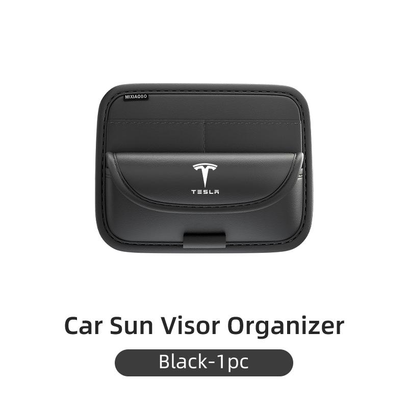ALO1 Car Valve Glasses Box Sun Visor Glasses Holder Sunglasses Case For Tesla Model 3 Y S X 2021 Roadster Cybertruck Juguete
