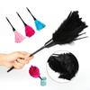 High Quality Portable Anti-static Cleaner Home Cleaning Plastic Handle Turkey Feather Duster