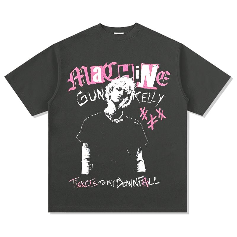 2026 new MGK Machine Gun Kelly Cotton Tshirt Unisex Women Fans Essential Fashion Luxury Classic Casual Vintage Streetwear