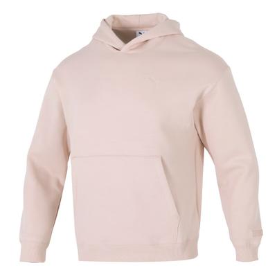 Puma Фитнес Бег Повседневный свитшот с капюшоном и длинным рукавом Унисекс свитшот Розовый 631384-91