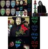 Stunning Led Light Up Mask For Halloween Featuring V For Vendetta Anonymous Design