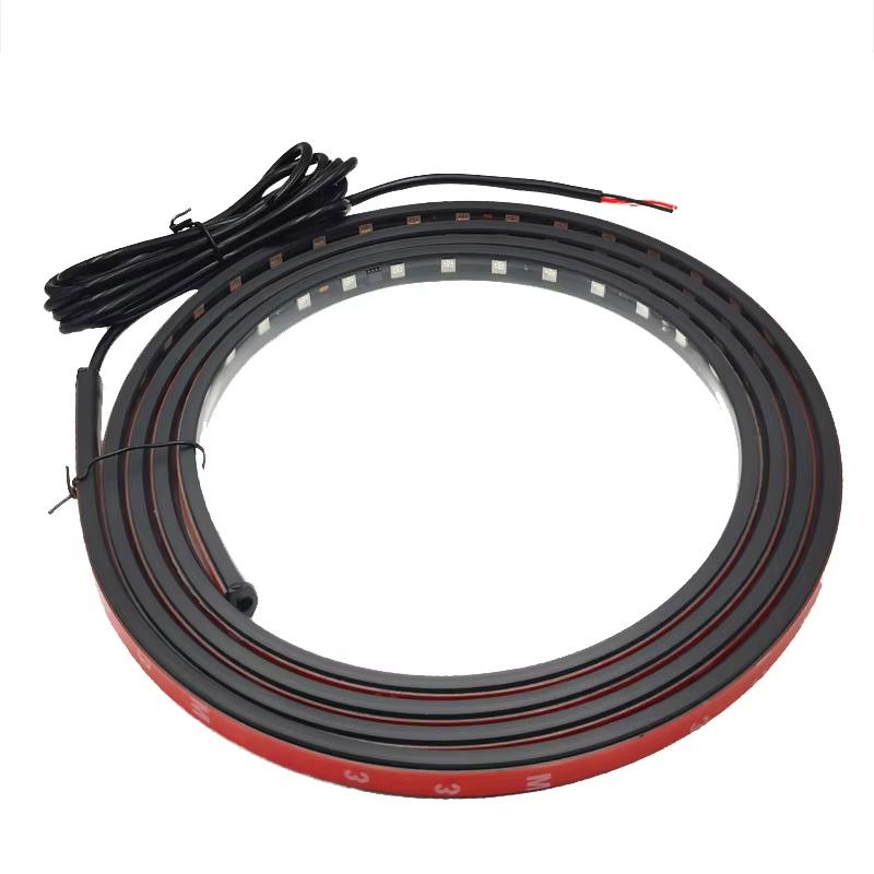 24V Грузовик Разноцветный Мигающий Свет Светодиодная Декоративная Лампа Атмосферный Свет Предупреждающий Свет для Безопасности Ночной Езды Для MAN SCANIA VOLVO