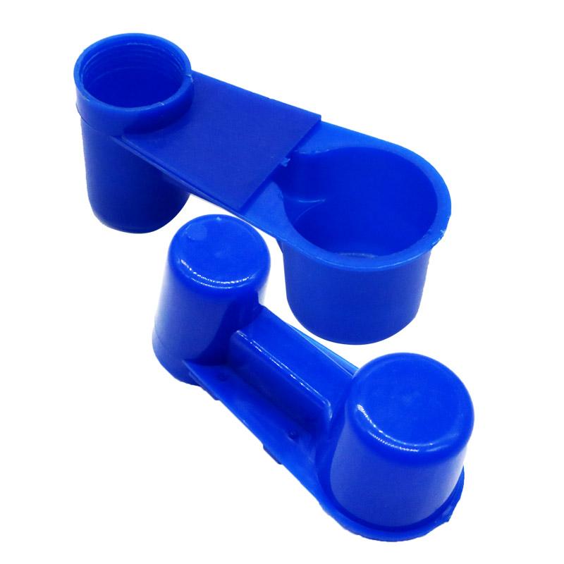 5/10/20 шт. Чашки-поилки для птиц, перепелов, чашка для воды, чашка для кошек, кур, голубей, попугаев, хомяков, двойной ниппель, направляющая для воды для семьи