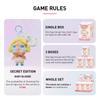 POP MART CRYBABY Crying Again Series Плюшевая игрушка для лица Pop Mart Gachapon Фигурка-сюрприз Пластиковая модель Премиальная игрушка ПВХ Мягкий винил Оригинальный персонаж