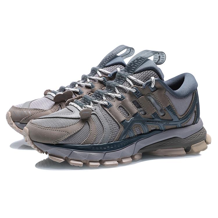 New LiNing Casual Shoes Men Low Top Gray ARZP007-6