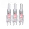 3PCS Lighted Nocks for Arrows Automatic Lighting 6.2mm Internal Diameter Archery Shaft Luminous Arrow Tail for Outdoor