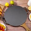 Pabei 34 см Чугунная плоская сковорода без покрытия