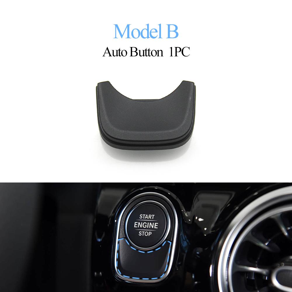 Car Engine Ignition Start Stop Switch Auto Button Trim Strip For Benz A B V CLA Sprinter W177 W247 W447 W448 W118 W907 W910