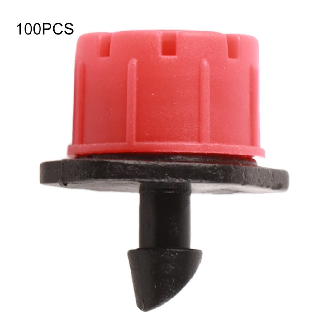100pcs Adjustable Mini Garden Irrigation Watering Flow Dripper Head Drip Flower Plant Tools
