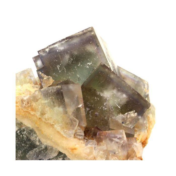 Pierres et Minéraux. Fluorite. 2486.0 ct. Mine d'Avellan, Var, France.