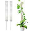 Plastic Plant Trellis Support Stick - Moss Pole For Indoor Potted Vines And Garden Climbing Plants
